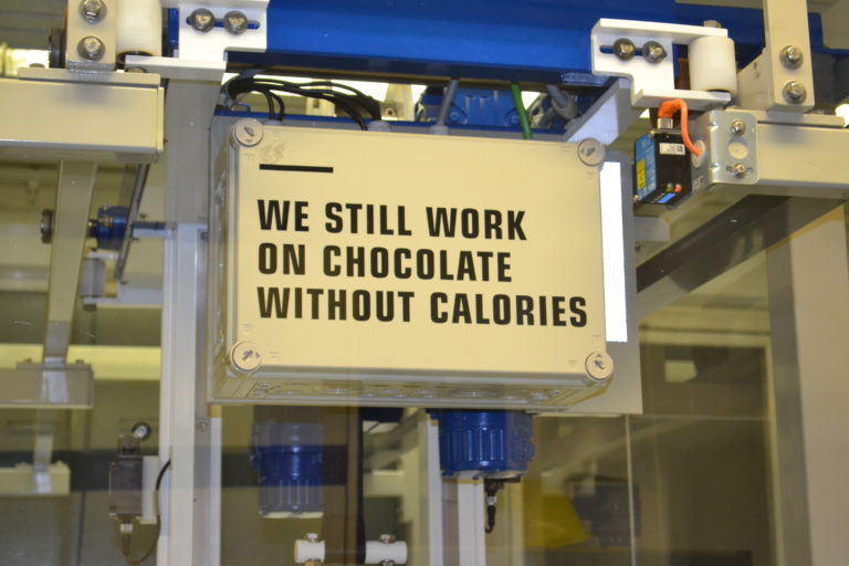 We still work on Chocolate without calories